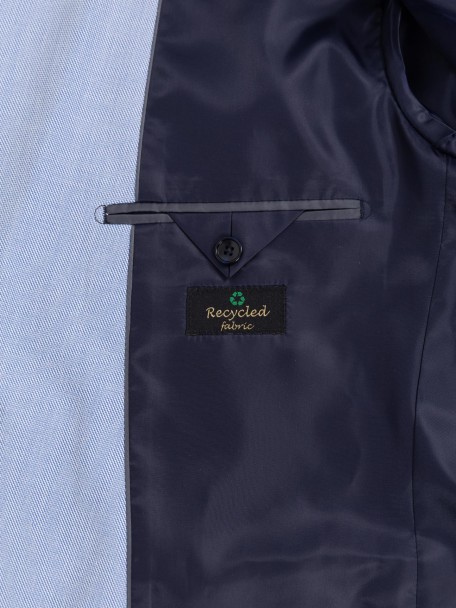 Fato de micro padrão slim fit Fato de micro padrão slim fit