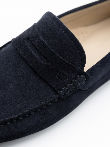 Mocasín casual de piel Mocasín casual de piel