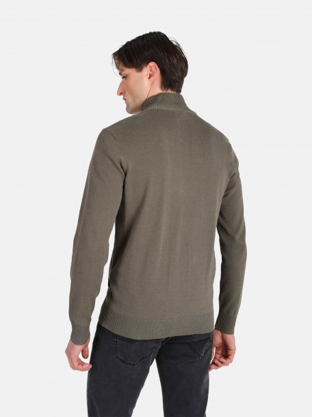 Chaqueta de punto 100% algodón Chaqueta de punto 100% algodón