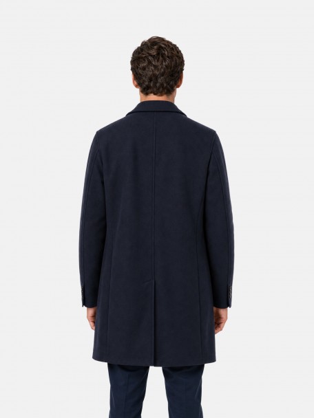 Overcoat with classic lapel Overcoat with classic lapel