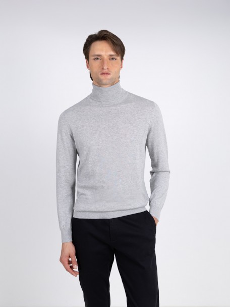 Cotton and cashmere roll-neck jumper Cotton and cashmere roll-neck jumper
