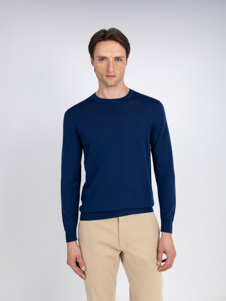 Camisola de malha 100% l� merino