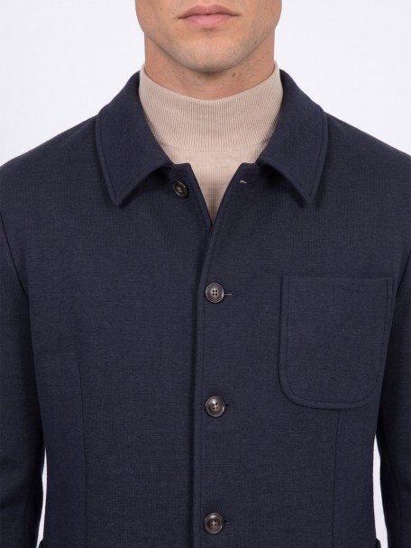 Wool-blend knitted blazer Wool-blend knitted blazer