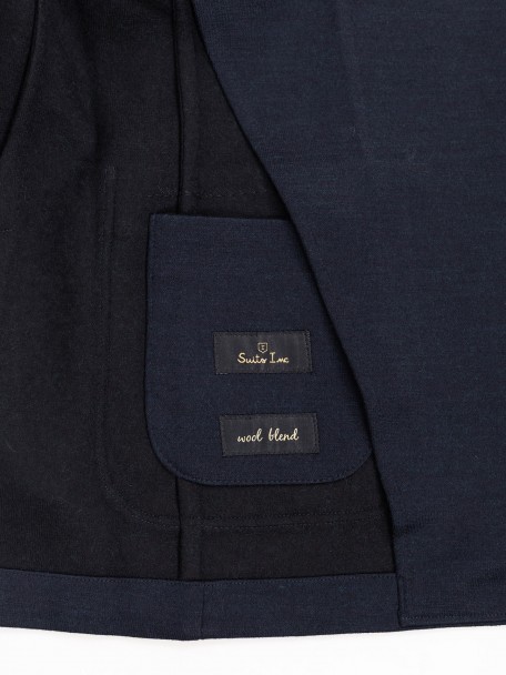 Wool-blend knitted blazer Wool-blend knitted blazer