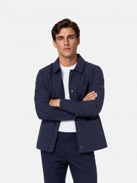 Technical jacket with patch pockets Technical jacket with patch pockets